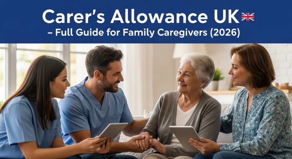 Carer’s Allowance UK – Full Guide for Family Caregivers (2026)