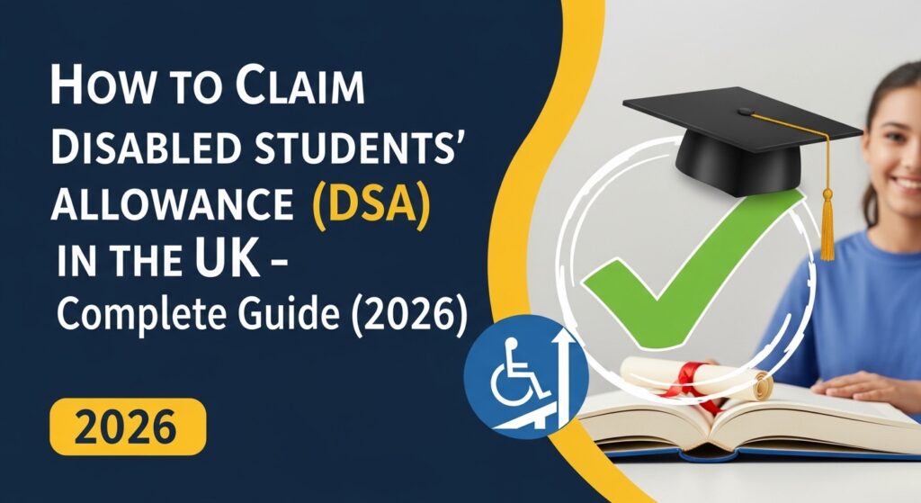 Disabled Students Allowance UK, DSA 2026, Student Disability Support, University Support UK, Higher Education Funding, Special Educational Needs UK, Student Finance England, Disability Grants UK
