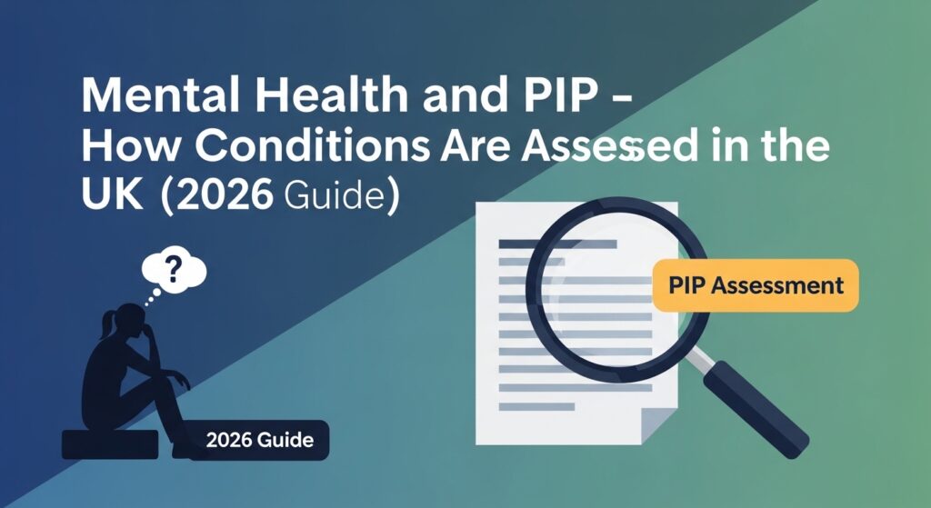 Mental Health and PIP – How Conditions Are Assessed in the UK (2026 Guide)
