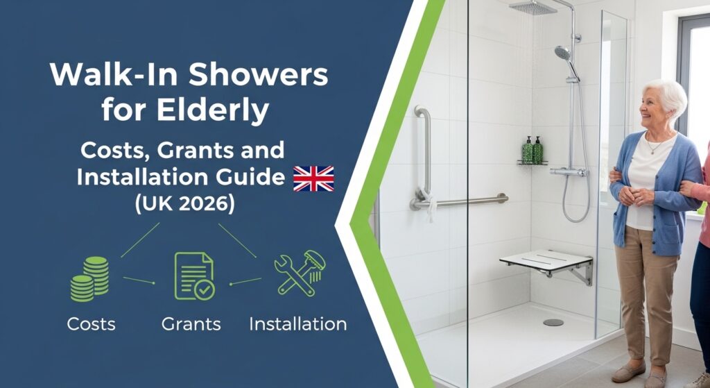 Walk-In Showers for Elderly – Costs, Grants and Installation Guide (UK 2026)