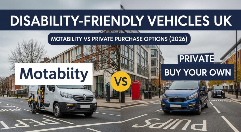 Disability-Friendly Vehicles in the UK – Motability vs Private Purchase Options (2026)