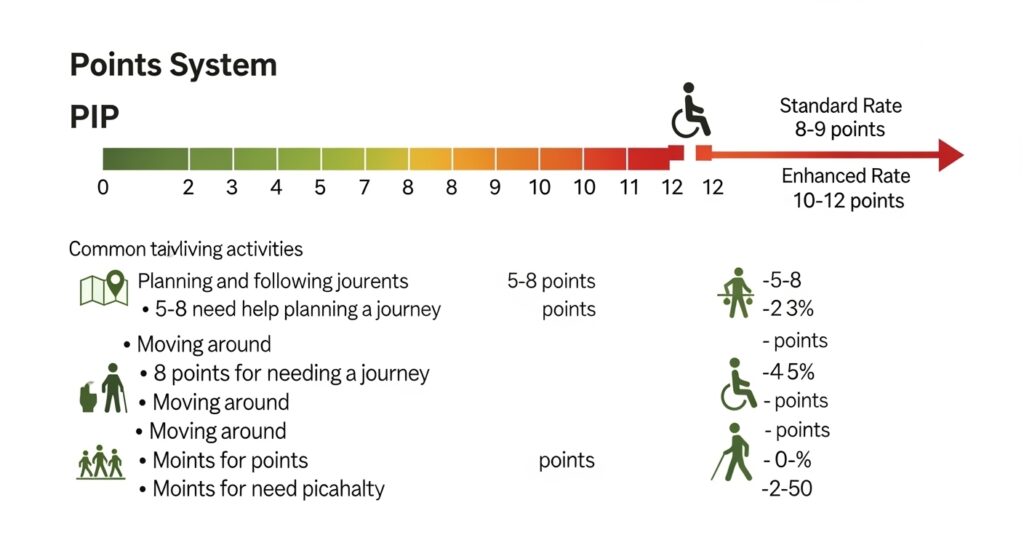 PIP Mobility Component Explained Clearly (2026 UK Guide to Points, Eligibility & Common Mistakes)
