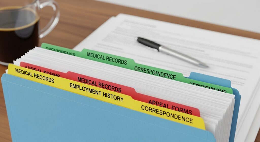 PIP appeal evidence documents
