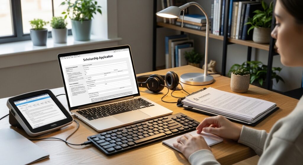 Applying for UK disabled student scholarship