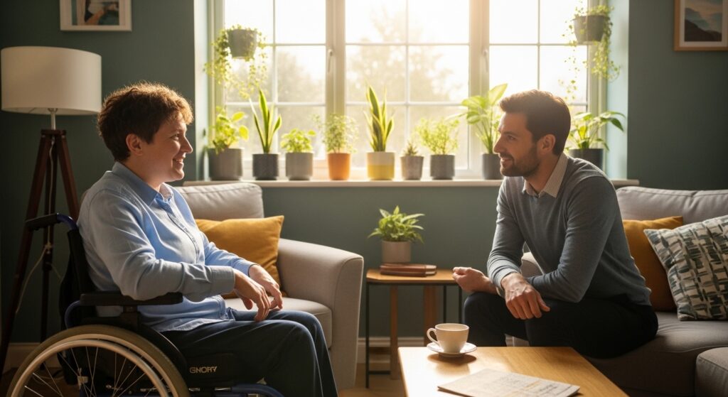 mental health support disabled people UK