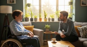 mental health support disabled people UK